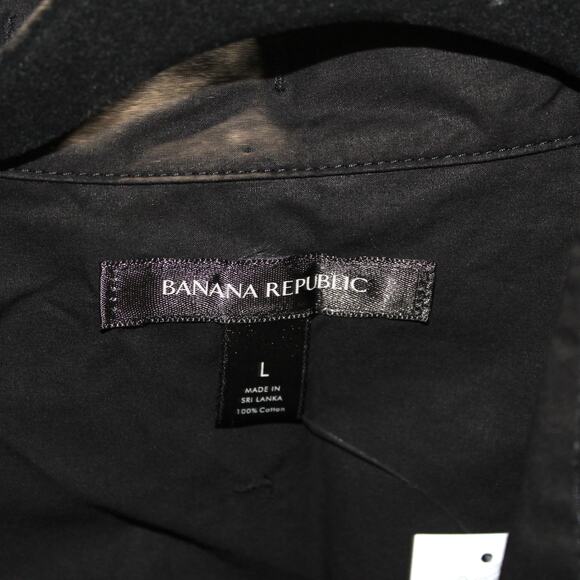 Banana Republic The Boxy Crop Shirt Size Large NWT - Picture 5 of 9